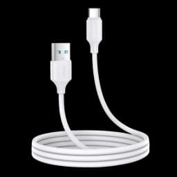 Joyroom Cable USB‑A a USB‑C 3 A 1 m, Blanco